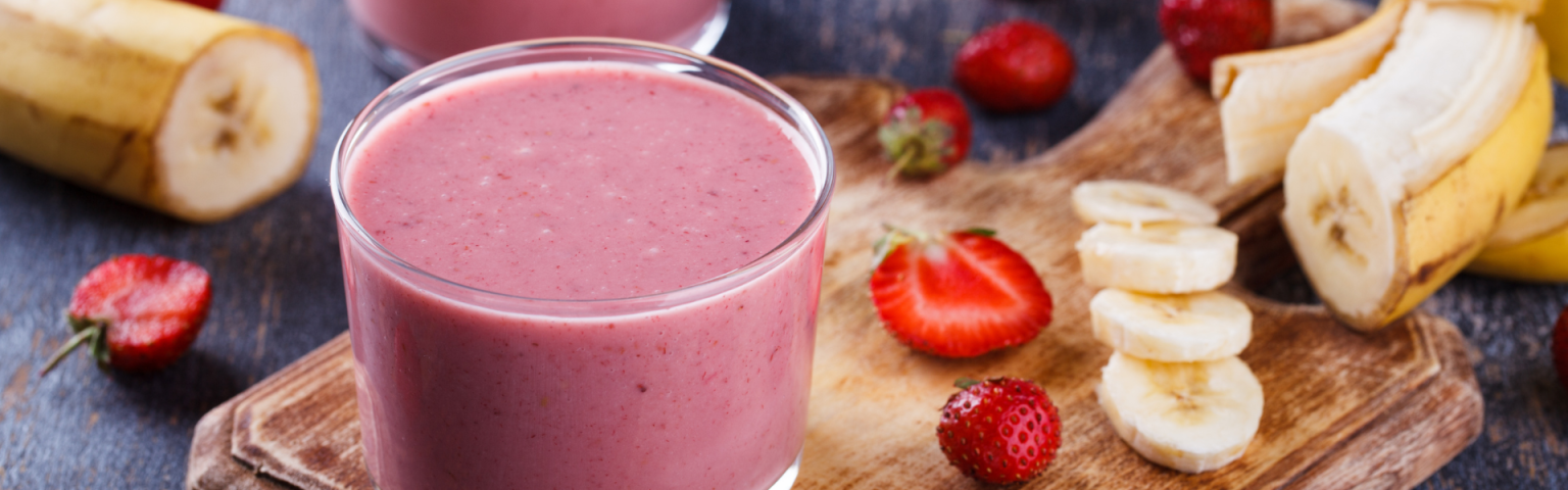 Erdbeer-Bananen-Milchshake - Molki