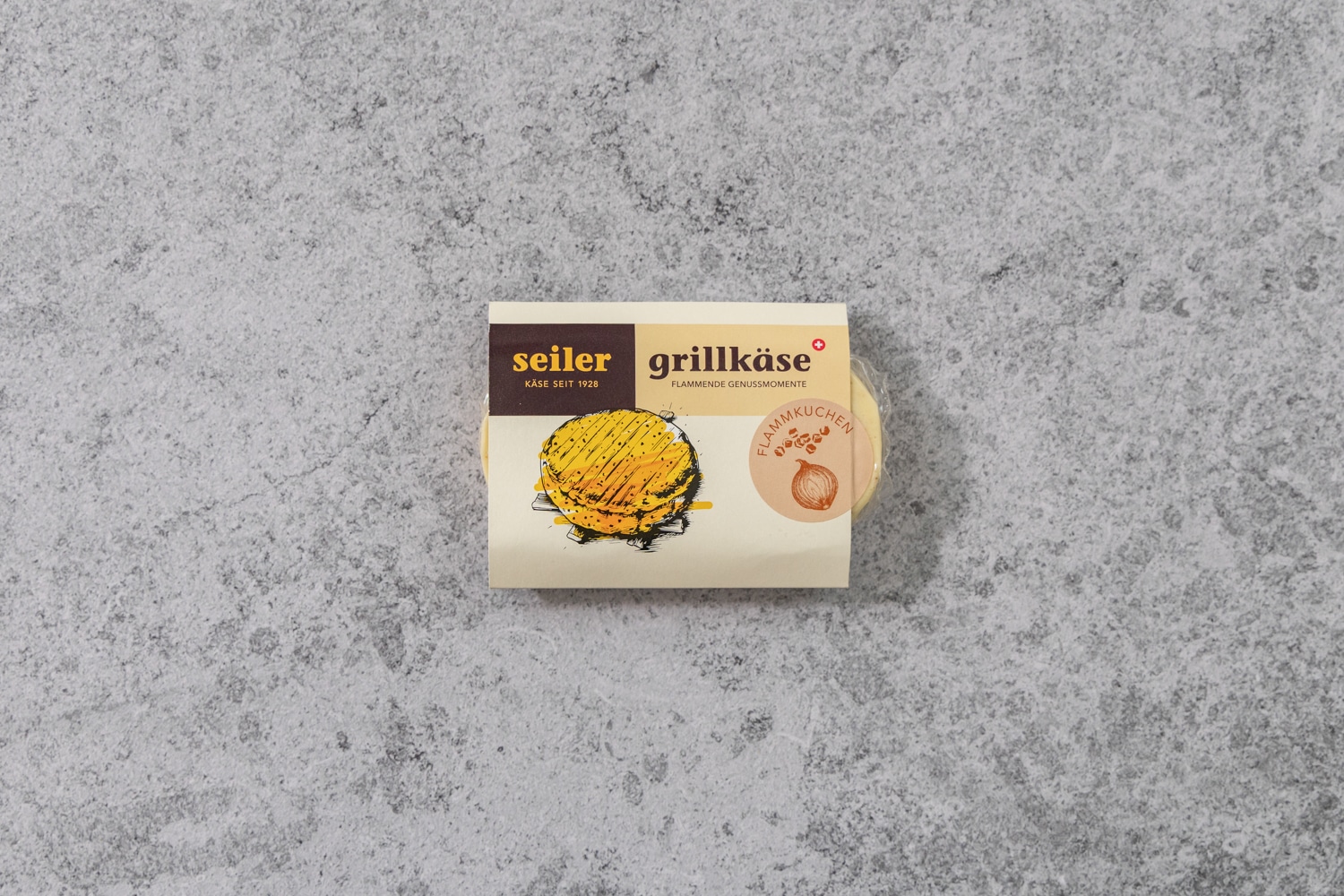 Seiler Grillkäse Flammkuchen